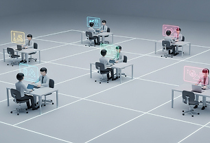 Representación de independencia - espacios de trabajo distribuidos