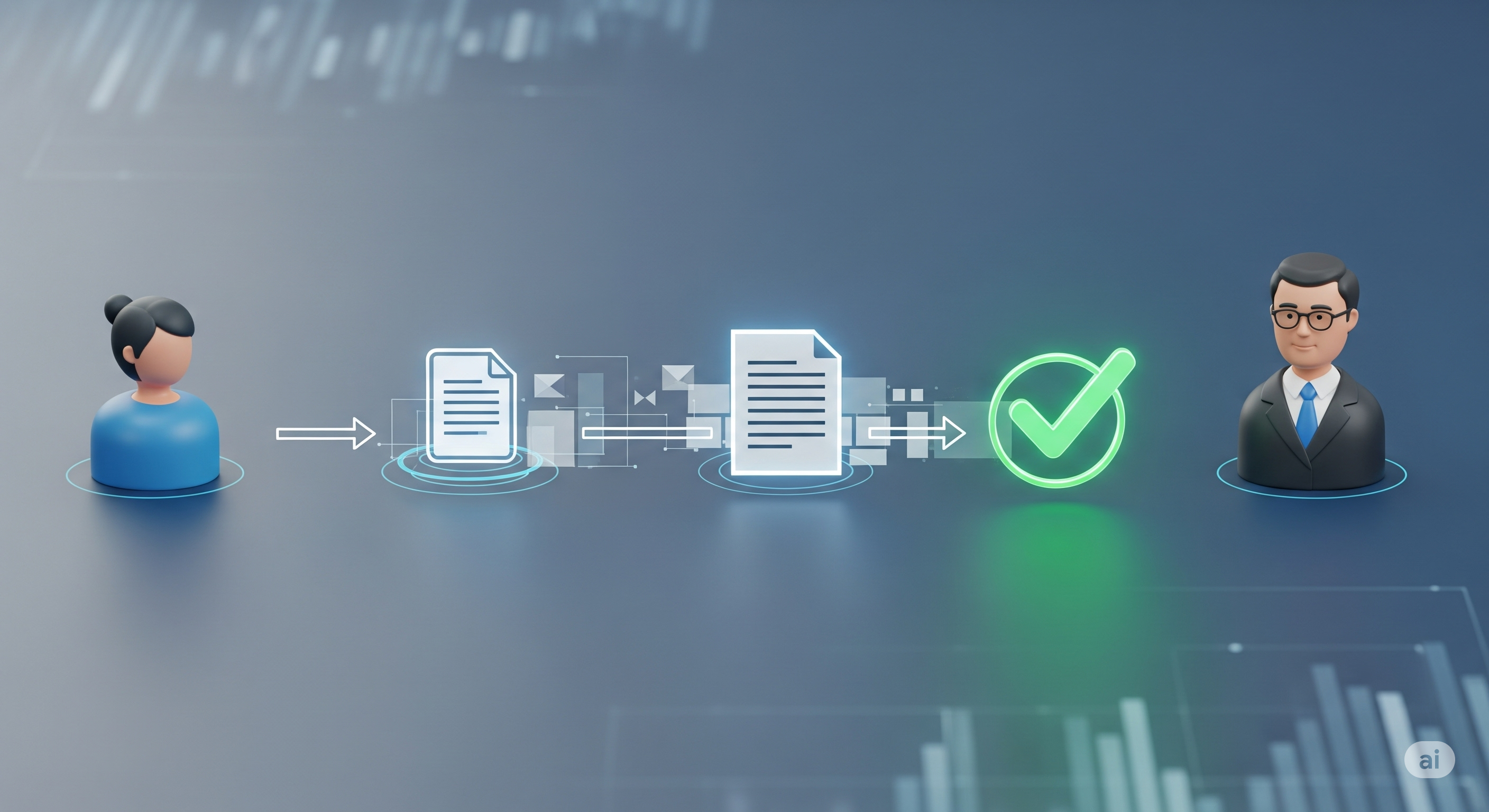 Licencias workflow illustration